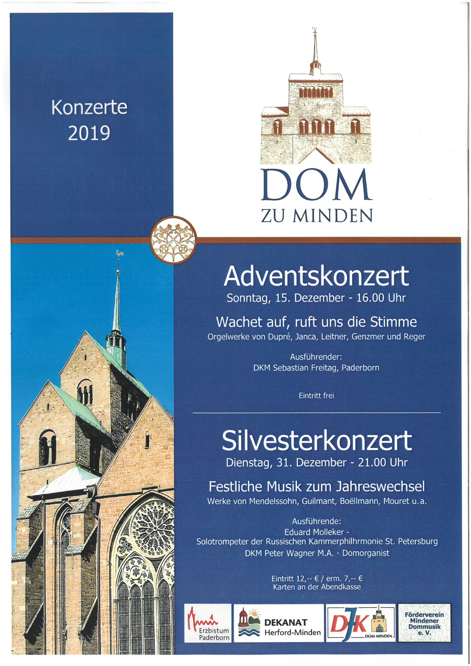 Adventskonzert und Silvesterkonzert 2019